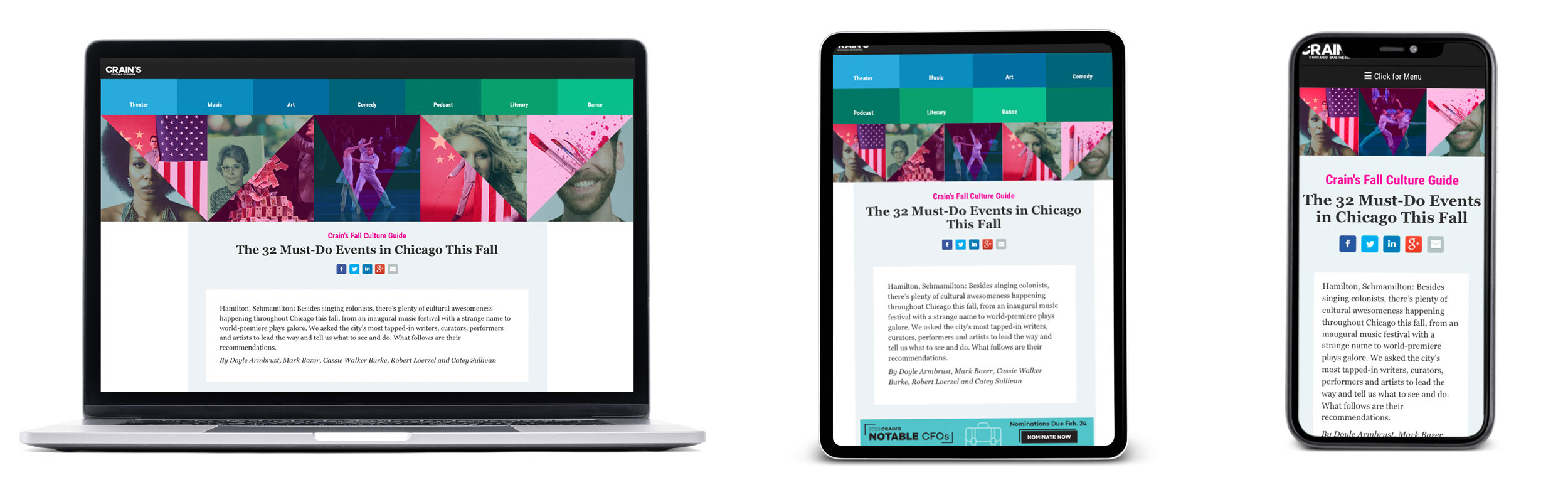 Responsive viewpoints of digital Culture Guide